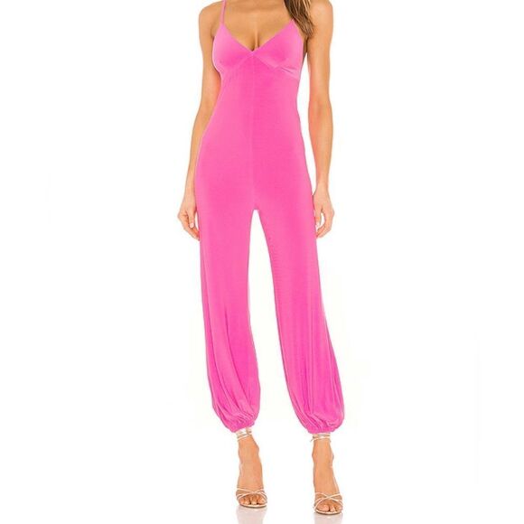 Norma Kamali Pants - Norma Kamali Slip Jog Jumpsuit size XS